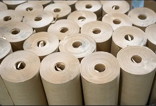 Rolls of medium paper